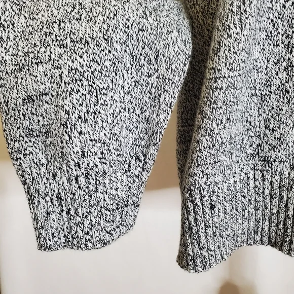 Karen Scott Sweater Womens 2X Pullover 1/4 Zip‎ Gray White Warm Layer Warm XXL - Picture 7 of 13